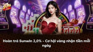Hoàn trả Sunwin 2,0% – Cơ hội vàng nhận tiền mỗi ngày